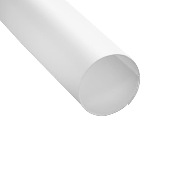 60 in. White Plastic Shower Rod Cover Single Pack